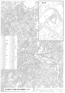 東作遺跡位置図